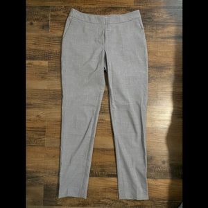 H&M light grey slacks, tapered leg